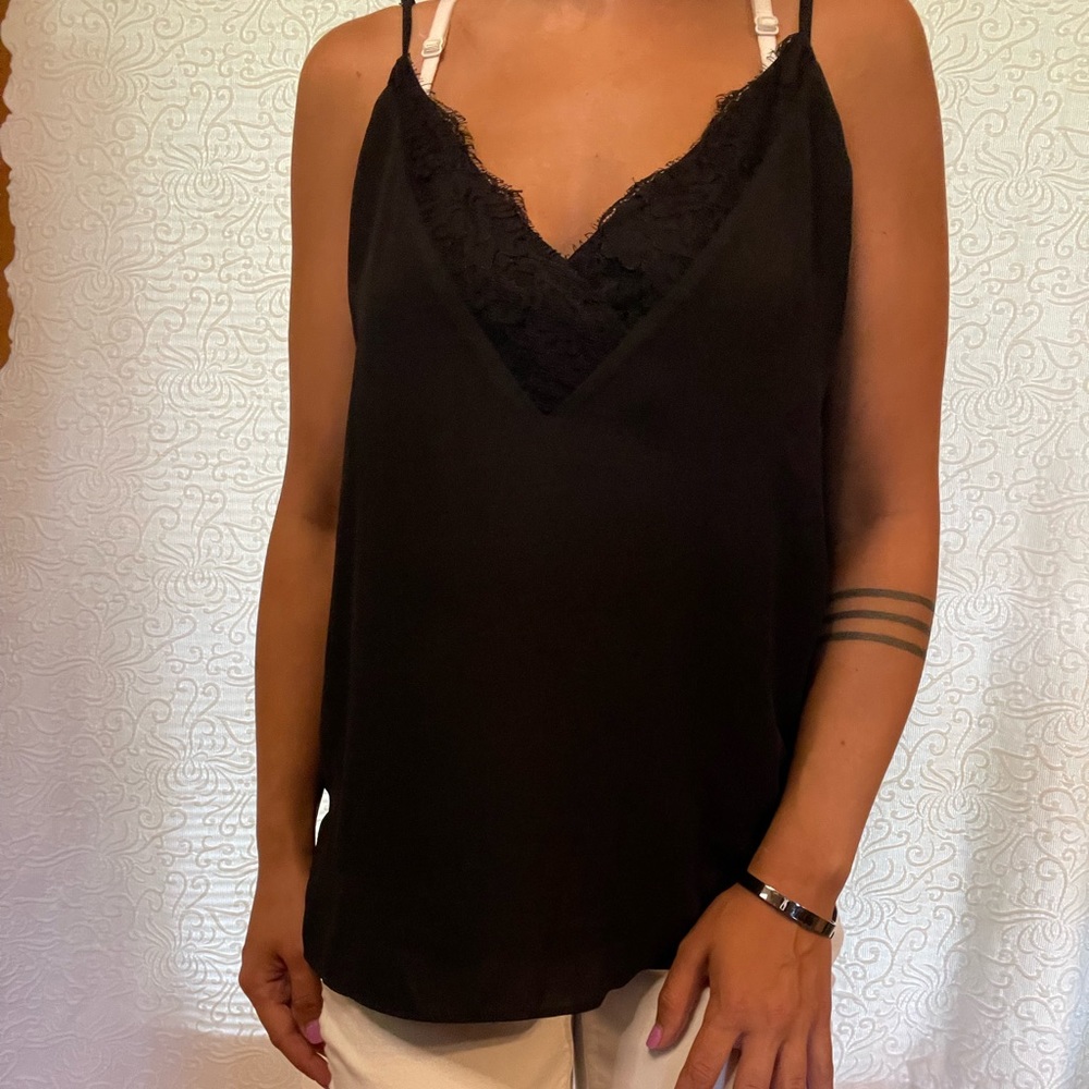 Black Lace Top